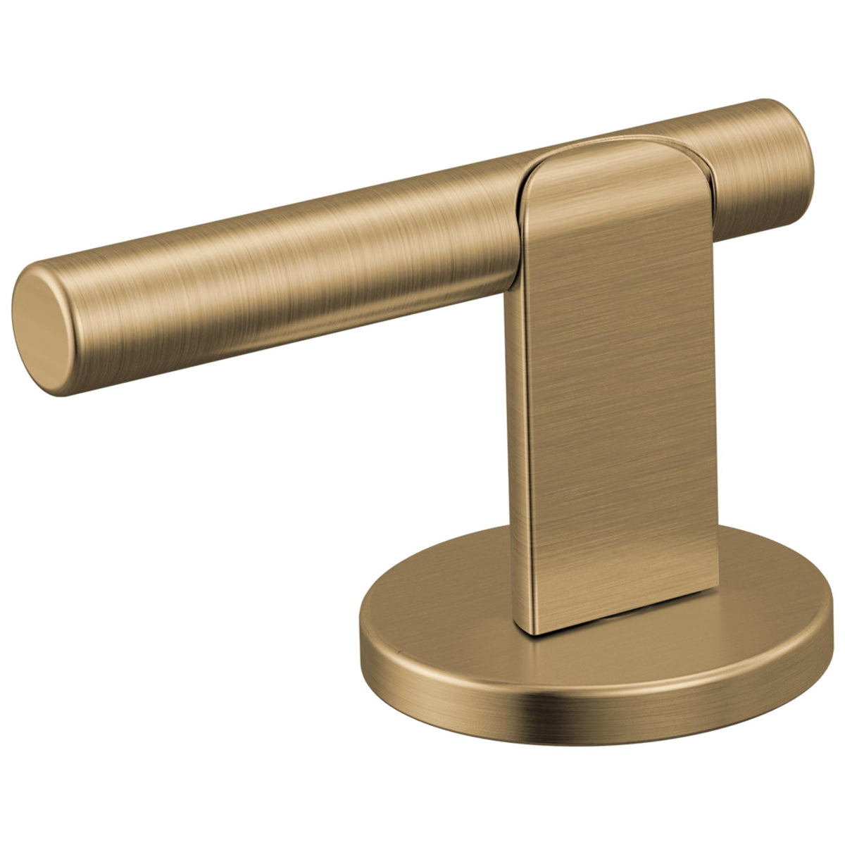 Brizo® HL53110-GL Roccesco™ Widespread Lavatory Lever Handle, Lever Handle, Zinc, Luxe Gold, Import