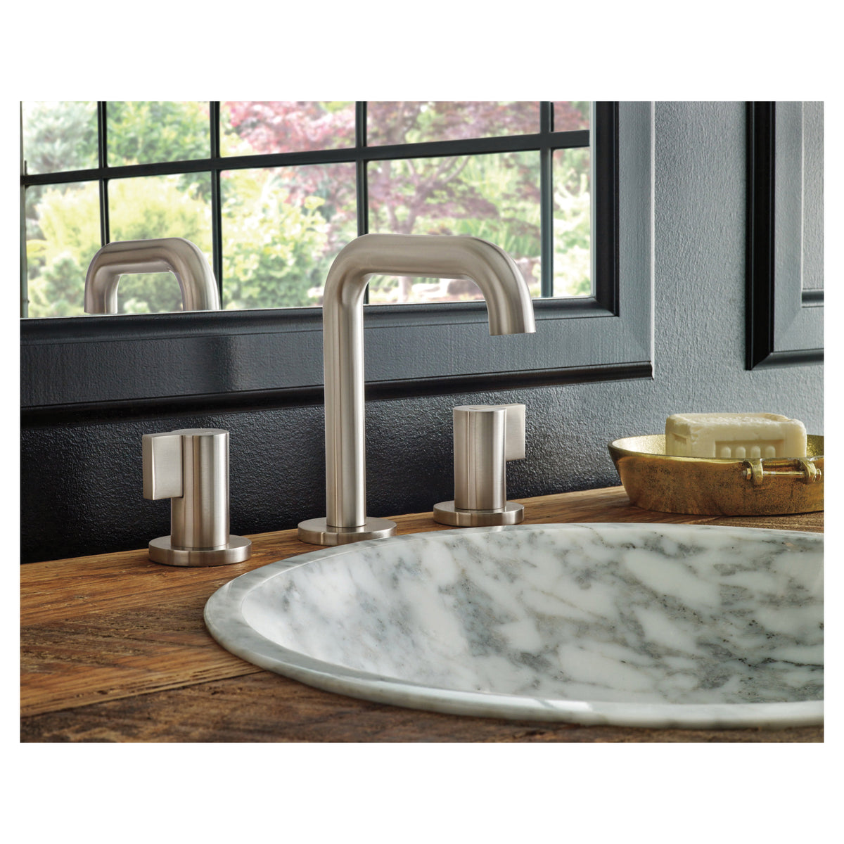 Litze - Two Bathroom Faucet Lever Handle Kit - Zinc