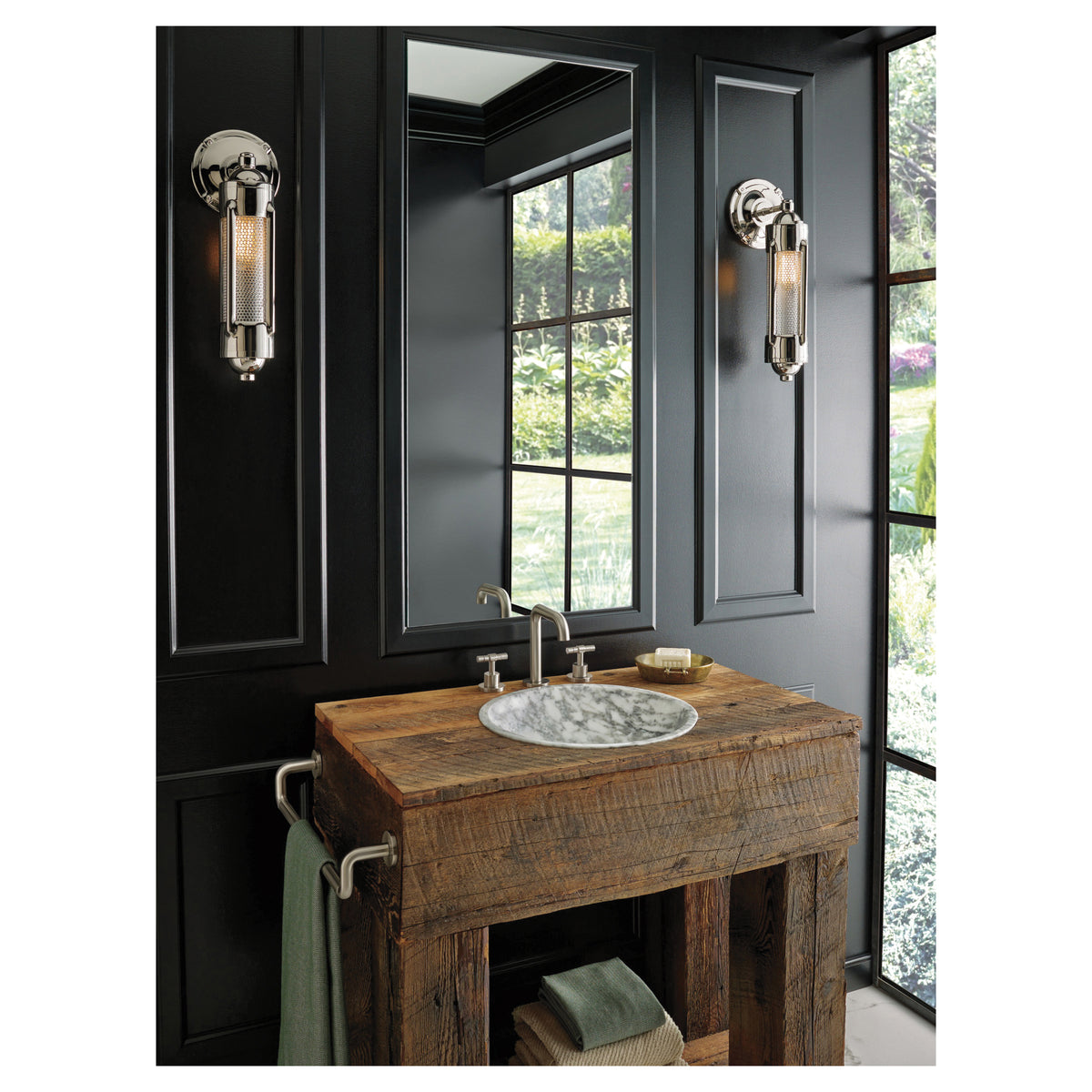 Litze - Two Bathroom Faucet T-Lever Handle Kit