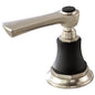 Brizo® HL5360-NKBL Rook™ Lever Handle Kit, For Use With Lavatory Faucet, Luxe Nickel/Matte Black, Import