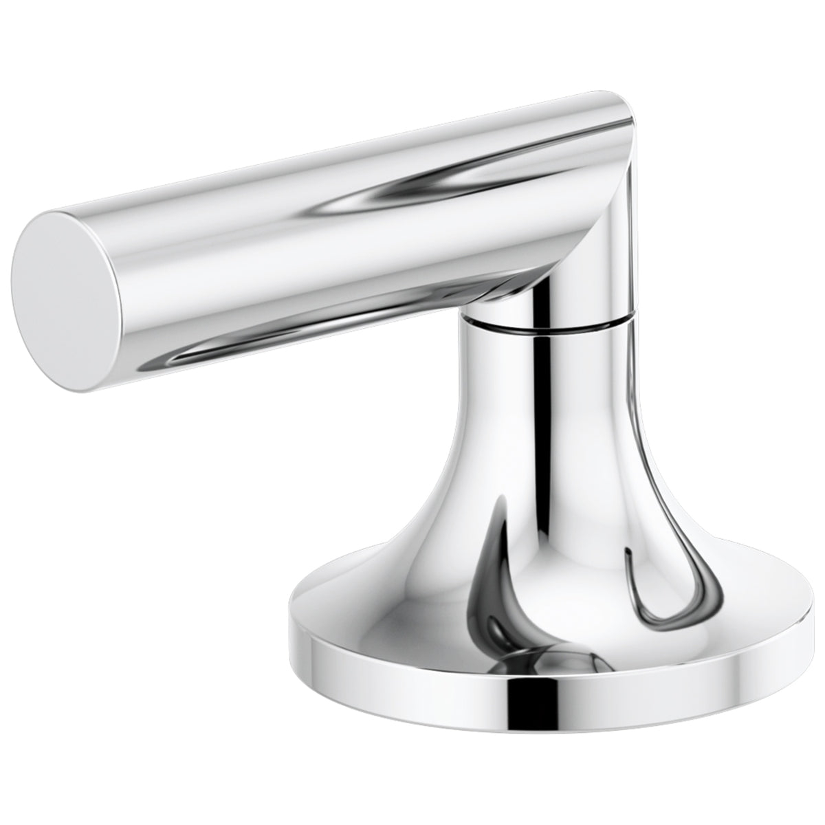 Brizo® HL5373-PC Odin® Two Low Lever Handle, For Use With Models 65375LF-LHP/65375LF-LHP-ECO Widespread Lavatory Faucets, Zinc, Polished Chrome, Import