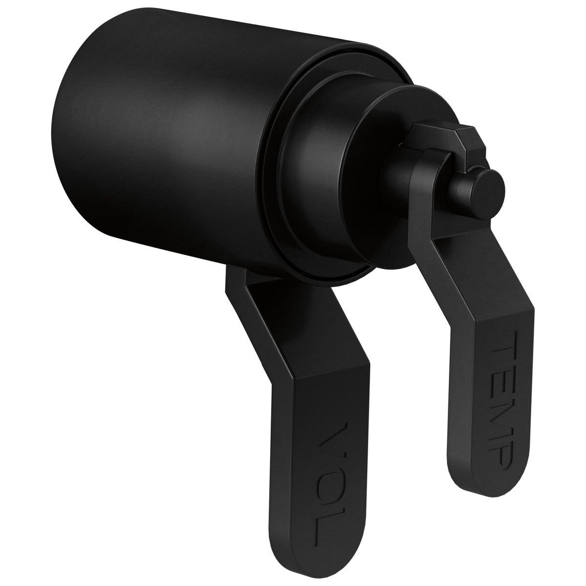 Brizo® HL6034-BL Litze® Single Trim Handle Kit, For Use With LHP, Lever Handle, Brass, Matte Black, Import