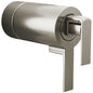Brizo® HL6099-NK Frank Lloyd Wright Lavatory Handle Kit, Two Handle Lever, Zinc, Luxe Nickel