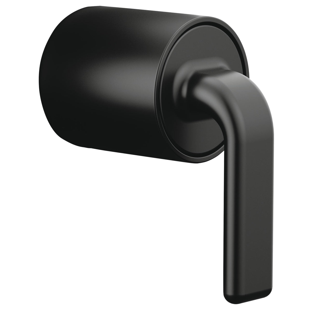 Allaria - 1-Handle Trim Twist Lever Handle Kit - Matte Black