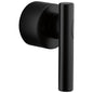 Brizo® HL66110-BL HL66110 Roccesco™ Faucet Valve Trim Lever Handle Kit, Single Lever Handle Type, Zinc, Matte Black, Import