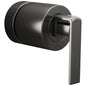 Brizo® HL6699-SL Frank Lloyd Wright Lavatory Handle Kit, Two Handle Lever, Zinc, Luxe Steel