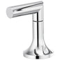 Brizo® HL675-PC Odin® Two Lever Handle, For Use With Roman Tub Faucet, Zinc, Polished Chrome, Import