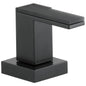 Siderna - Two Roman Tub Lever Handle - Matte Black