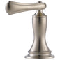 Charlotte - Two Roman Tub Blade Handle Kit - Brushed Nickel
