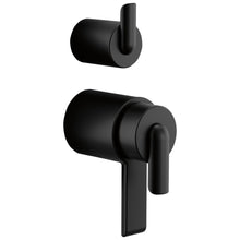 Brizo® HL75111-BL Roccesco™ Thermostatic Valve, Bent Lever Handle, Zinc, Matte Black, Import