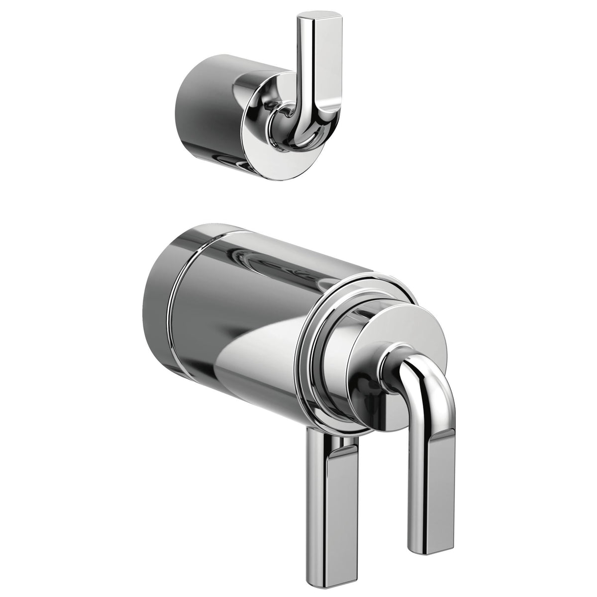 Litze - Two Notch Lever Wire Handle - Polished Chrome