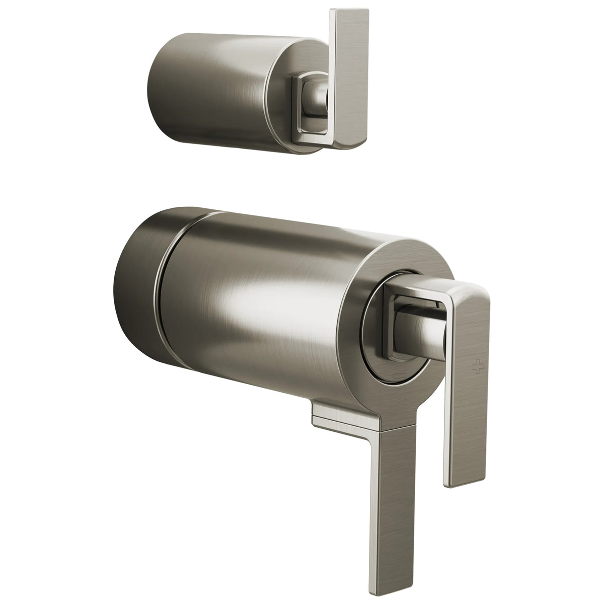 Brizo® HL7599-NK Frank Lloyd Wright Lavatory Handle Kit, Two Handle Lever, Zinc, Luxe Nickel