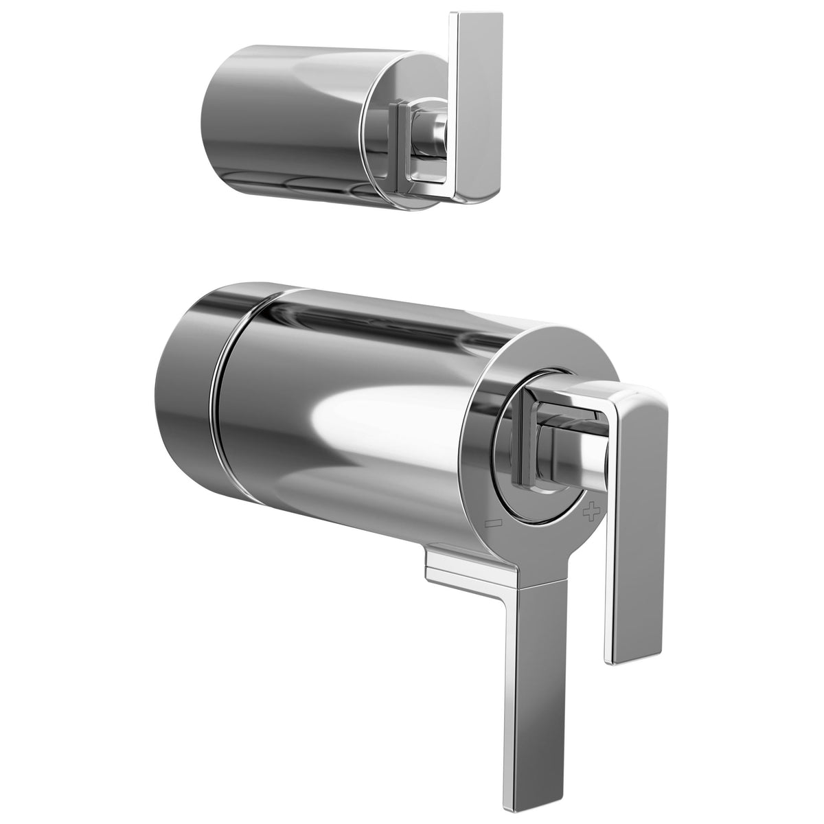 Brizo® HL7599-PC Frank Lloyd Wright Lavatory Handle Kit, Two Handle Lever, Zinc, Chrome