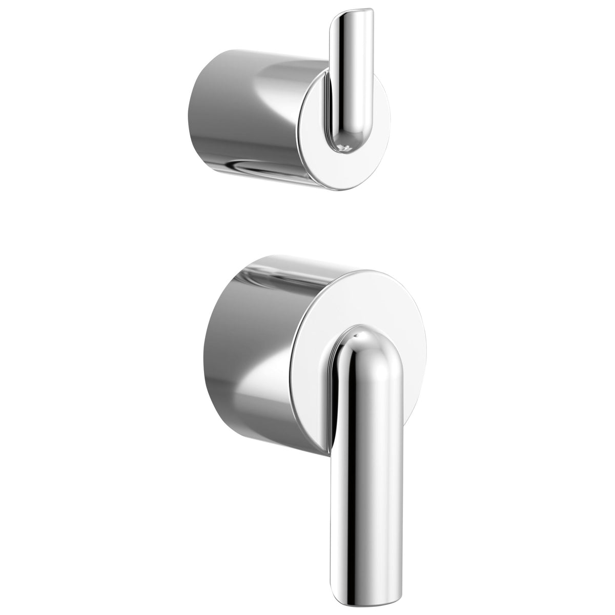 Brizo® HL75P111-PC Roccesco™ Pressure Balanced Valve, Bent Lever Handle, Zinc, Chrome, Import
