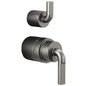 Litze - Two Notch Lever Handle Kit - Brass - Luxe Steel