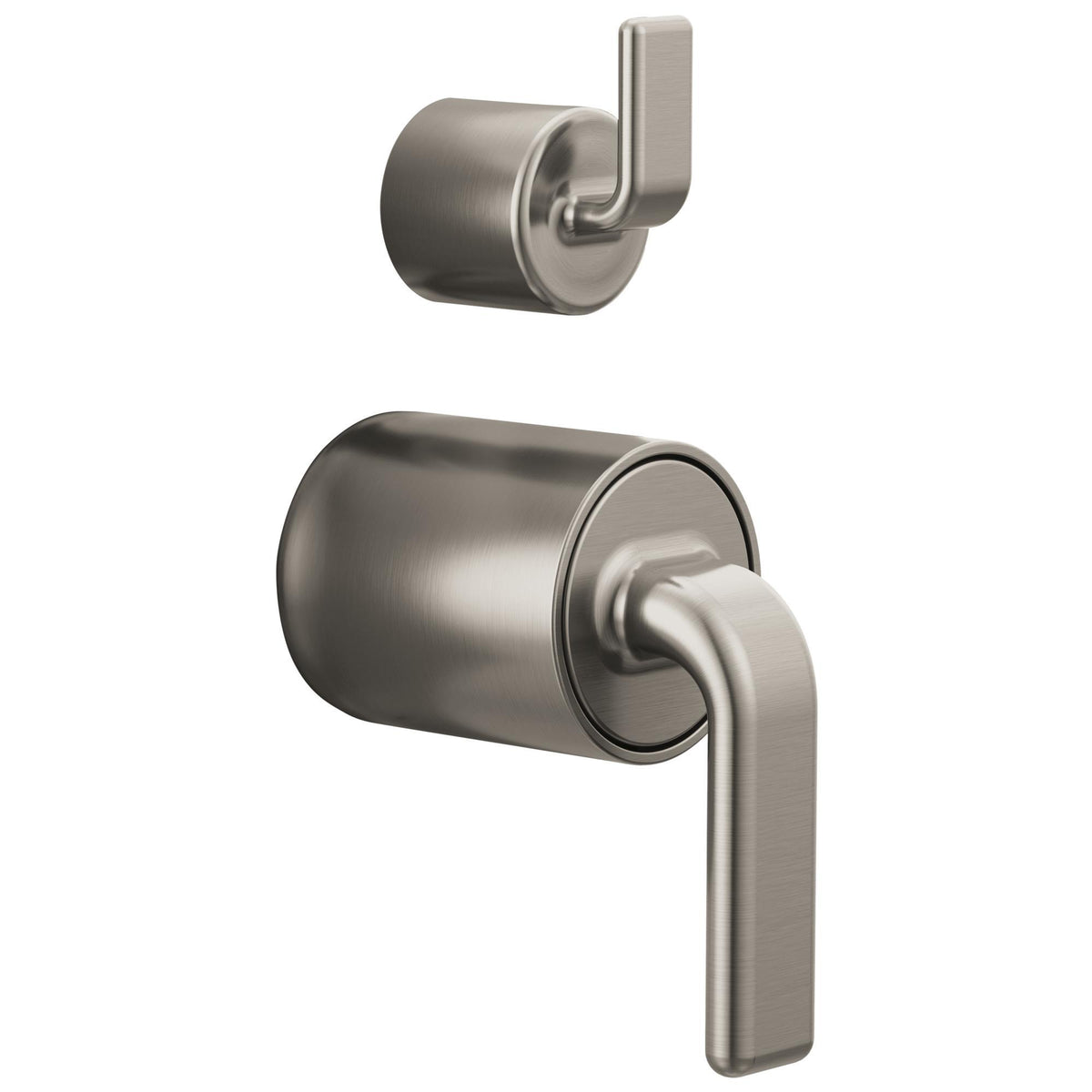 Brizo® HL75P67-NK Allaria™ 2-Handle Tub Filler Twist Lever Handle Kit, Zinc, Luxe Nickel, Import