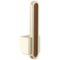 Frank Lloyd Wright - Faucet Arc Lever - Polished Nickel/Wood