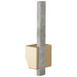 Frank Lloyd Wright - Lever Handle Kit - Luxe Gold/Concrete