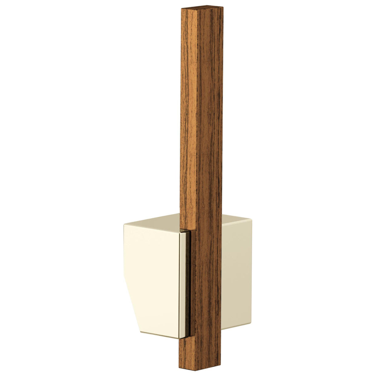 Frank Lloyd Wright - Lever Handle Kit - Polished Nickel/Wood