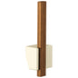Frank Lloyd Wright - Lever Handle Kit - Polished Nickel/Wood