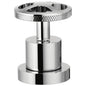 Litze - Two Wheel Handle Kit - 3-7/16" H - Brass
