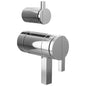 Brizo® HW7522-PC Frank Lloyd Wright Lavatory Handle Kit, Two Handle Lever, Zinc, Chrome