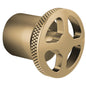 Brizo® HW932-GL Litze® Single Wheel Handle Kit, For Use With Litze® Models T60835-LHP/T60935-LHP 3/6-Setting Diverter Valve Trims, Brass, Luxe Gold, Import