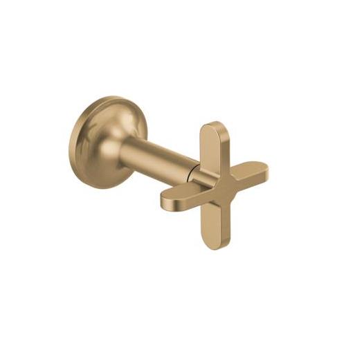 Odin - Two Cross Handle - Luxe Gold - Zinc