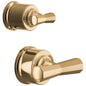Brizo® HX75P65-PG Beauclere™ Trim Cross Handle, Zinc, Polished Gold, Import