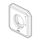 Brizo® RP100100GL Virage® Escutcheon, For Use With Virage® T60P030 60 Series Universal Pressure Balance Lavatory Valve Only Trim, 0.81 in L x 7-1/2 in W x 7-1/2 in H, Brilliance® Luxe Gold