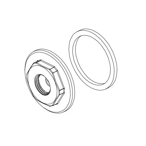Brizo® RP100295 Bonnet Nut and Gasket, For Use With: Levoir™ Model T65898LF Wall Mount Lavatory Faucet, Import