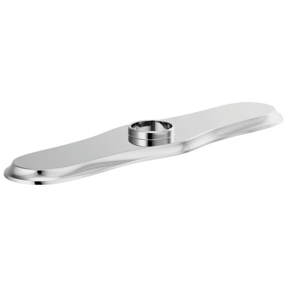 Brizo® Rook® Optional Escutcheon With 8 in Center, For Use With Rook® 64074LFP and 64974LF Kitchen Faucet, 11-1/4 in L x 2.81 in W x 0.38 in H, Import