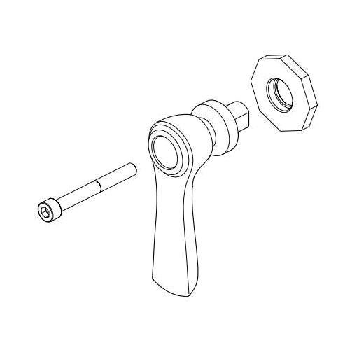Brizo® Handle, For Use With Rook™ T75P560/T75P660 Pressure Balance Valve With Integrated Diverter Trim, Import, Rook™