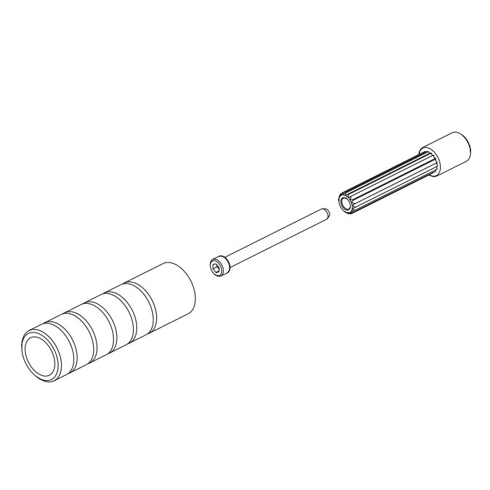 Brizo® RP100666 Odin™ Handle Shank/Splined Adapters and Screws Pair, For Use With Invari™ T70476-LHP Wall Mount Tub Filler