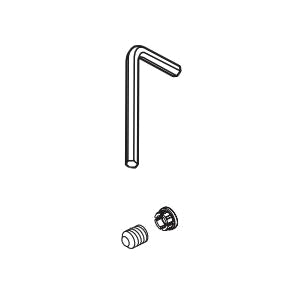 Brizo® Litze® Allen Wrench/Set Screw and Button, For Use With Litze® T67335 2-Handle Roman Tub Trim, Domestic