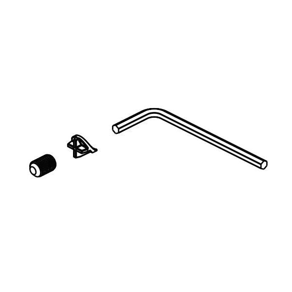 Brizo® Invari™ Allen Wrench/Set Screw and Cover, 0.88 in OAL, Domestic