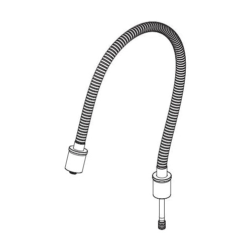 Brizo® Invari™ Hose Assembly, For Use With Model 81376 Slide Bar Shower Arm and Flange, Domestic