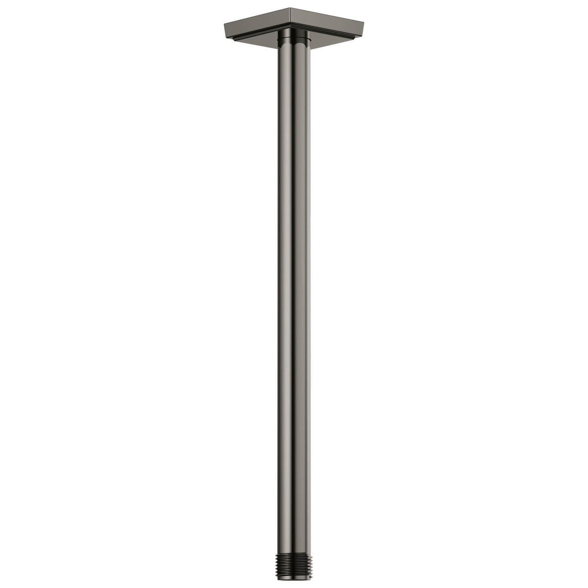 Allaria - Shower Arm & Flange - Ceiling Mount - Black Onyx