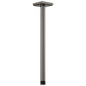 Allaria - Shower Arm & Flange - Ceiling Mount - Black Onyx