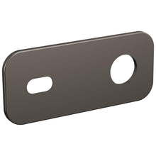 Brizo® RP103996BNX RP1039 Roccesco™ Optional Lavatory Escutcheon, Wall Mount, Zinc, Brilliance Black Onyx, Import