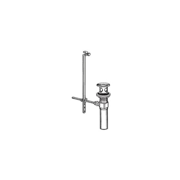 Complete Pop-Up Assembly - Polished Chrome