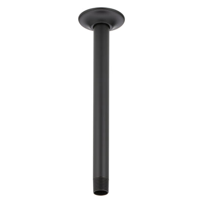 Shower Arm - Matte Black - 10" L