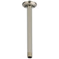 Brizo® RP48986BN Shower Arm, 10 in L, Ceiling Mount, 1/2 in NPT, Import