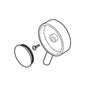 Brizo® RP49096BN Vesi® Single Temperature Lever Handle Kit, Metal, Brushed Nickel, Import