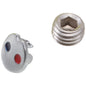 Set Screw and Button Assembly - Polished Chrome