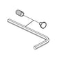 Handle Buttons/Set Screw/Allen Wrench - 1/2" L x 1" H