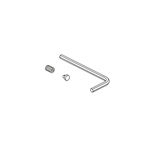 Brizo® RP62374GL Handle Buttons/Set Screw/Allen Wrench, For Use With: Virage® Model 65430LF Two Handle Widespread Vessel Lavatory Faucet, Luxe Gold, Import