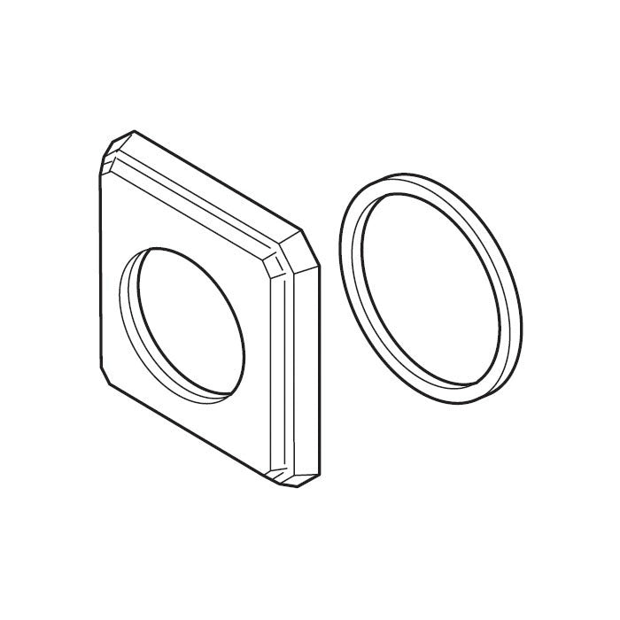 Brizo® RP62384RB Virage® Flange and Gasket, Venetian Bronze, Import