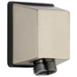 Virage - Wall Elbow with Gasket - Brushed Nickel