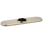 Artesso - Three Hole Escutcheon - Polished Nickel - 10"